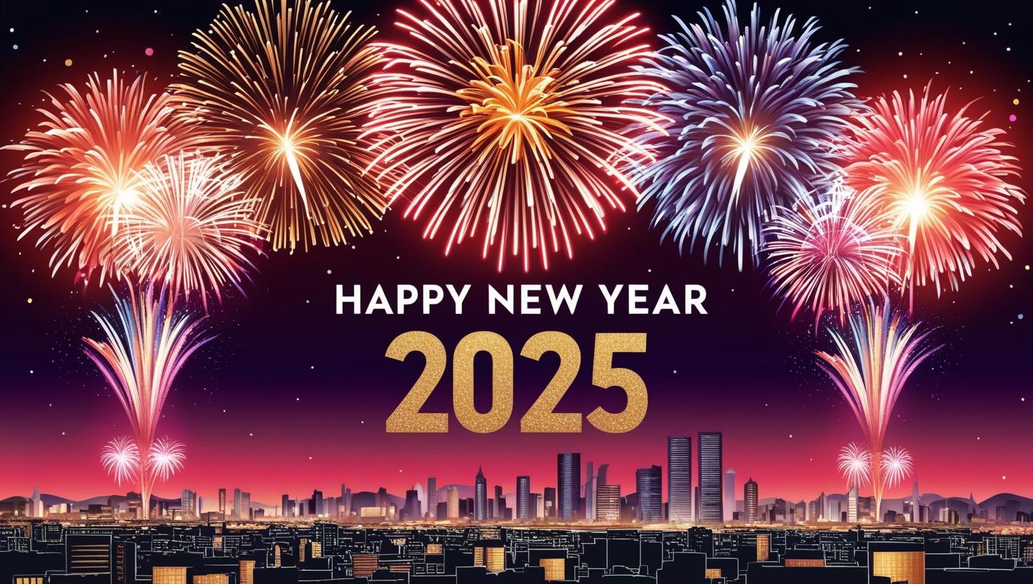 Best Wishes for New Year 2025 in English